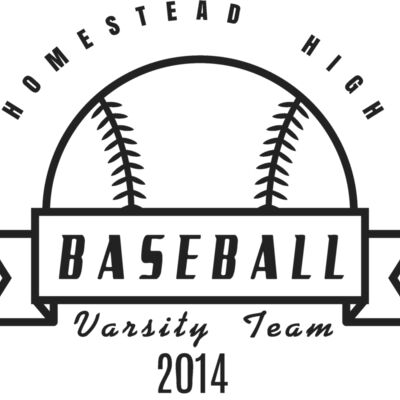 Baseball Template DNT001 BW Thumbnail
