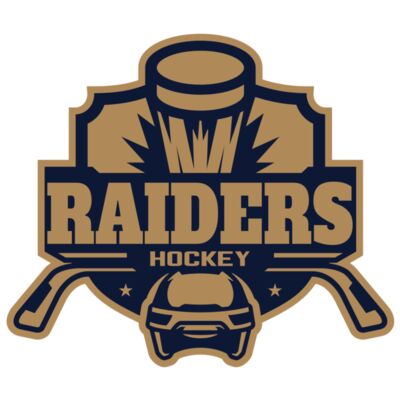 Raiders Hockey logo template Thumbnail