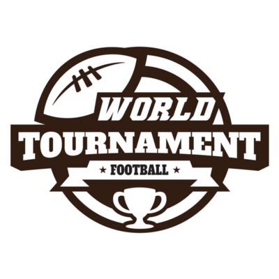 World Tournament Football logo template Thumbnail